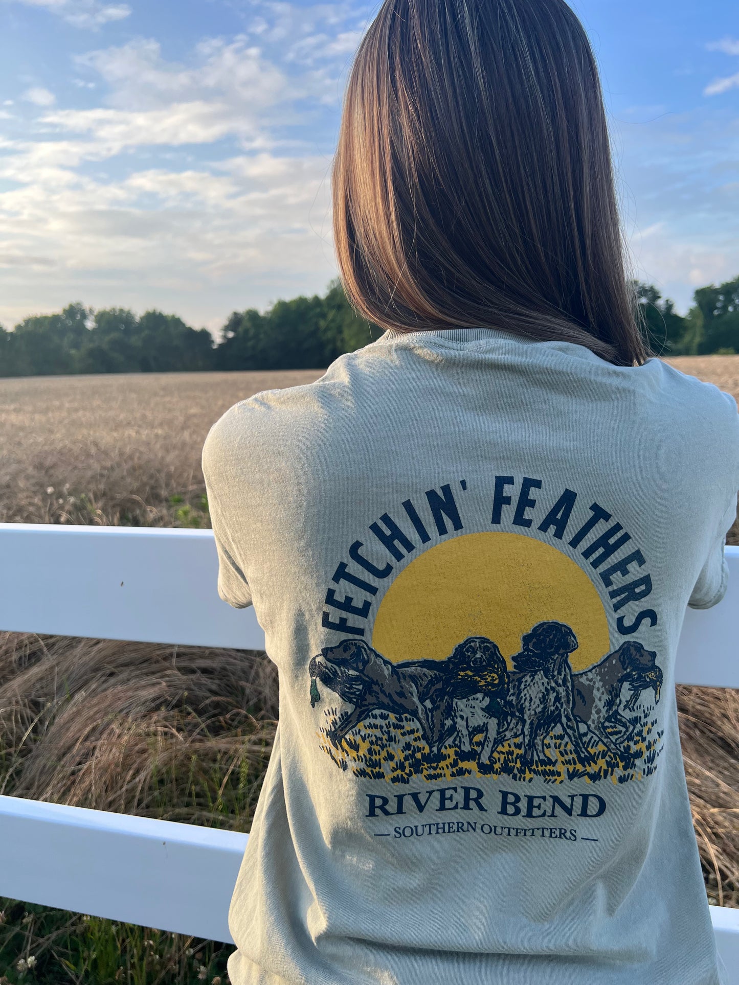 Fetchin' Feathers Tee