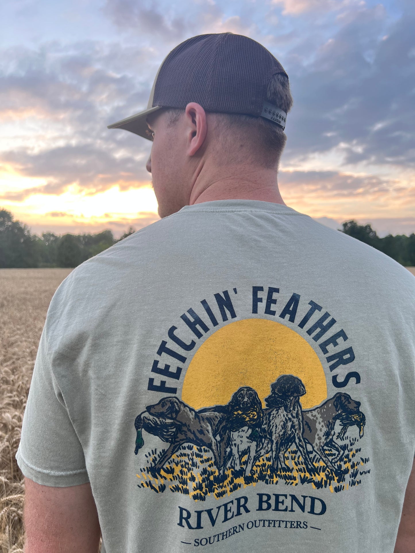 Fetchin' Feathers Tee